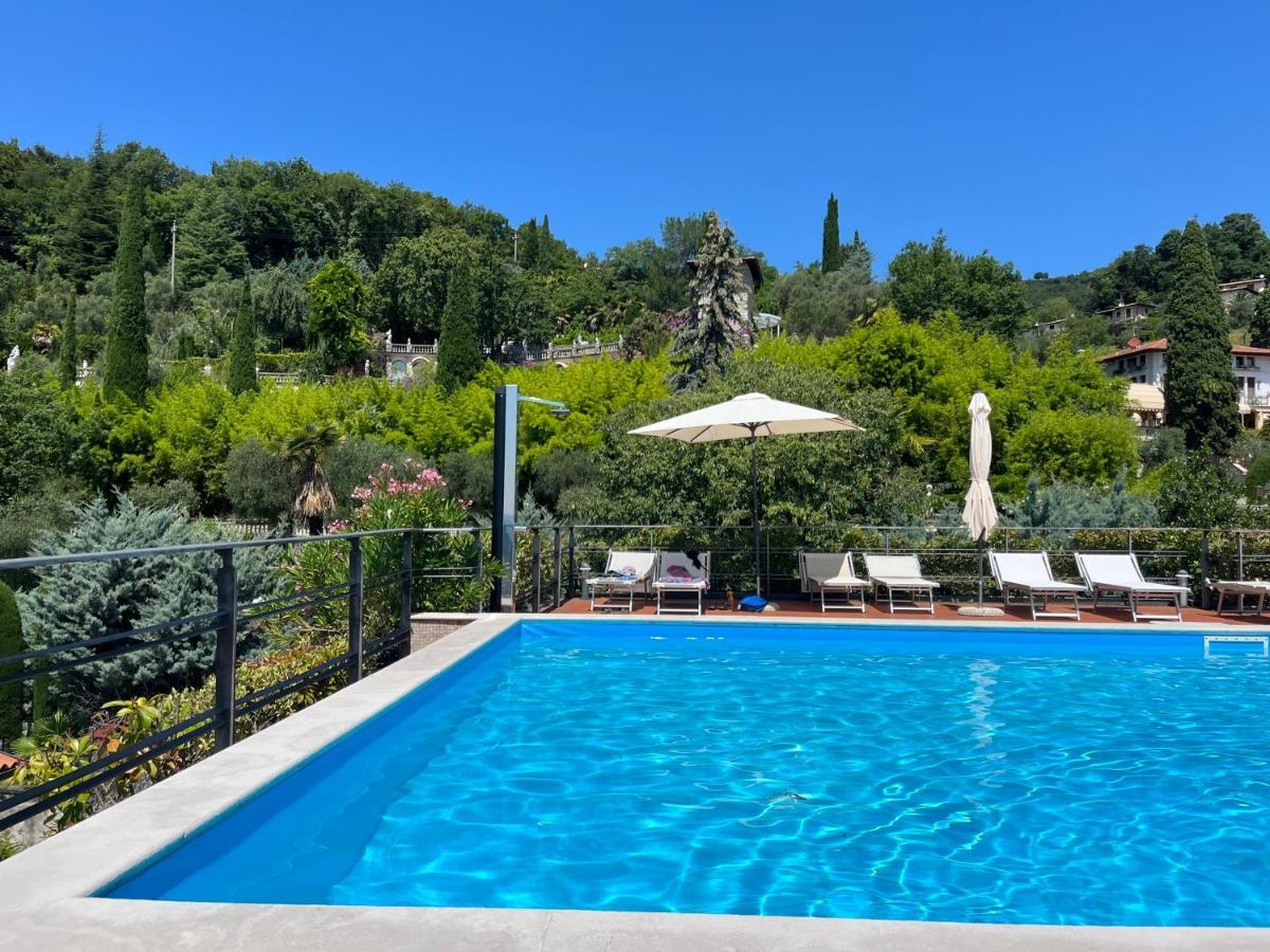 Feli Holiday Home - Panoramic Pool Lake View In Gardone Riviera Luaran gambar